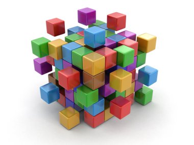 Busines ekip çalışması kavramı. Görüntü kırpma yolu ile