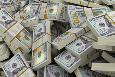yığınla dolar.