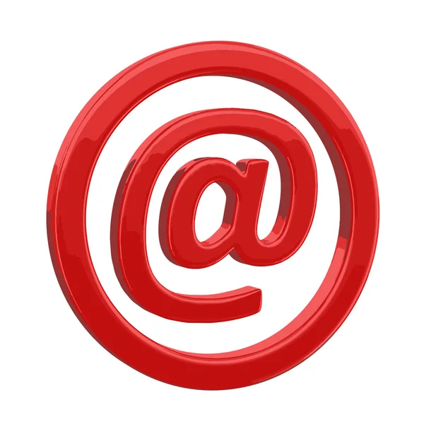 E-posta işareti. Vektör görüntü — Stok Vektör