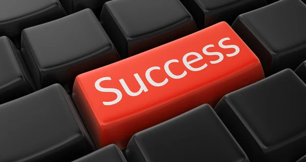 3d Success key concept — Stock Photo, Image