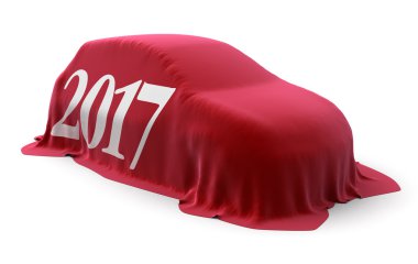 2017 araba. Görüntü kırpma yolu ile