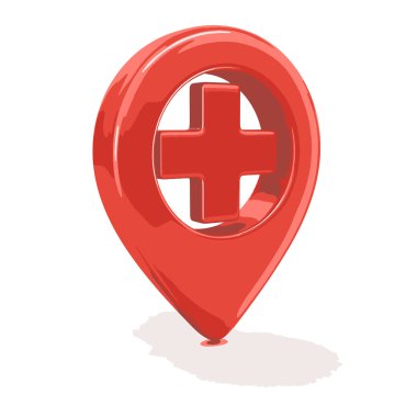 Vektör görüntü. Çapraz işaretçi ile. Görüntü kırpma yolu ile