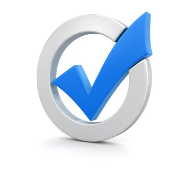 Onay işareti (dahil kırpma yolu)