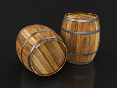 Şarap varil (dahil kırpma yolu)