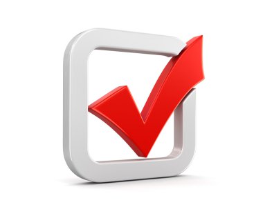 Onay işareti (dahil kırpma yolu)