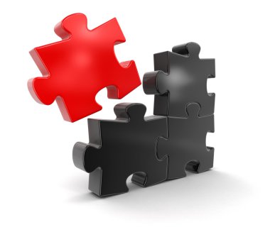 Renkli bulmaca (dahil kırpma yolu)