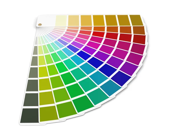 Pantone Farbpaletten-Guide (Clipping-Pfad enthalten) — Stockfoto