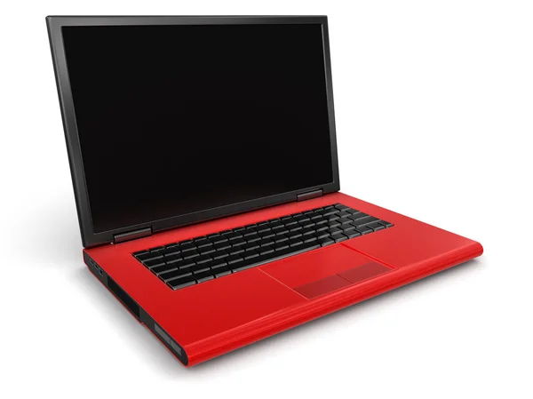 Laptop (caminho de recorte incluído ) — Fotografia de Stock