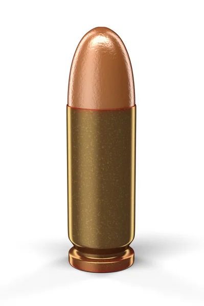 Bullet (clipping path included) — Stock Photo, Image