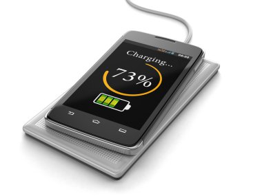 Smartphone (dahil kırpma yolunu şarj kablosuz)
