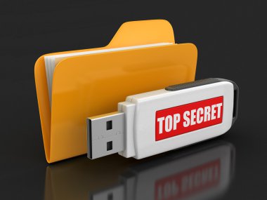 Top Secret (dahil kırpma yolu klasör ve Usb flash)