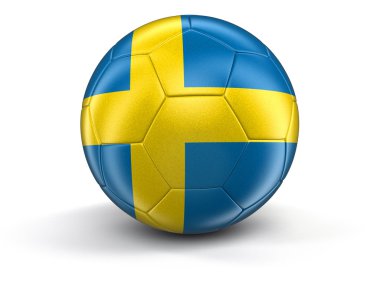 İsveç bandıralı ile futbol futbol