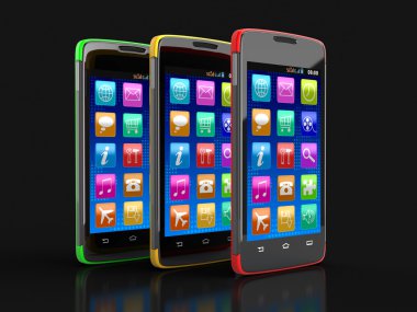 dokunmatik ekran smartphones (dahil kırpma yolu)