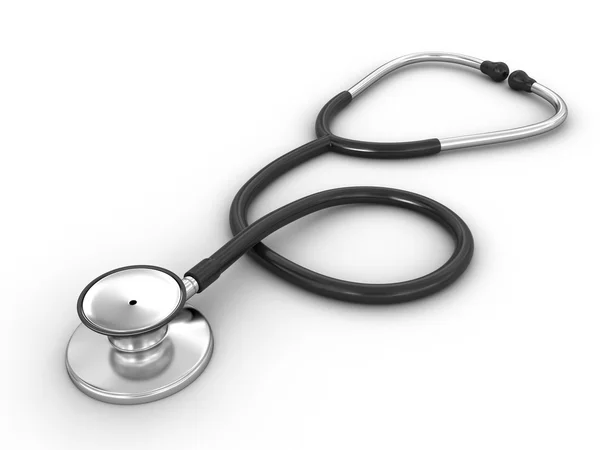 Stethoscope (clipping path included) — Stock Photo, Image