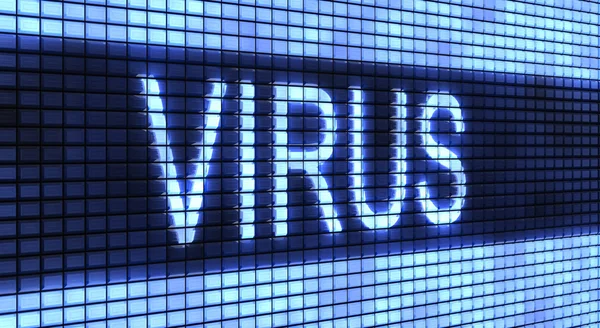 Virus del panel — Foto de Stock