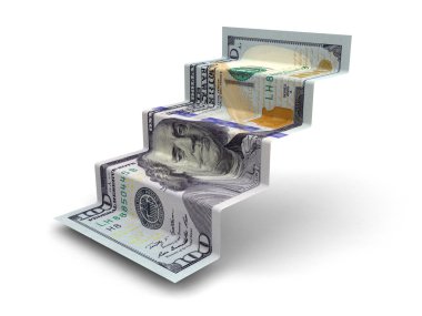 Doları merdiven (dahil kırpma yolu)