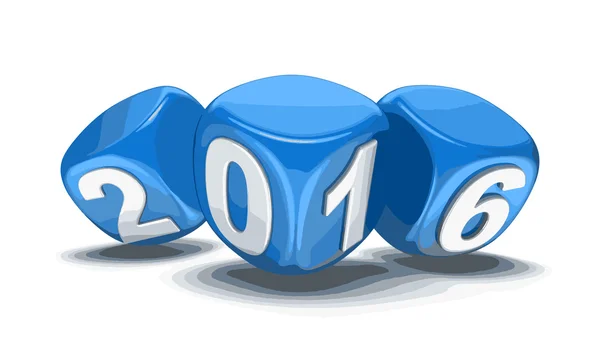 Ano Novo 2016 — Vetor de Stock