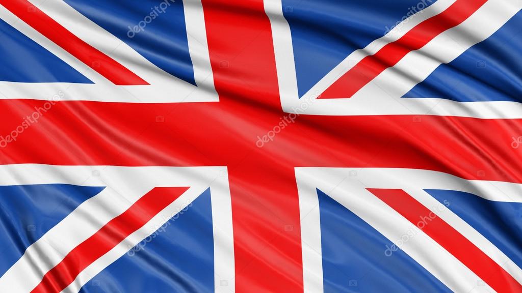 3D United Kingdom Flag