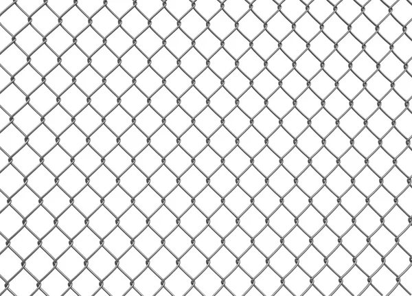 Chainlink çit (dahil kırpma yolu) — Stok fotoğraf