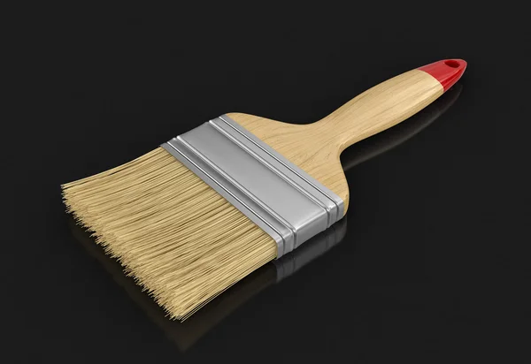 Brush (clipping path included) — Stock Photo, Image
