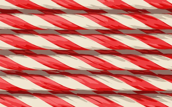Candy Cane Background — Stock Vector