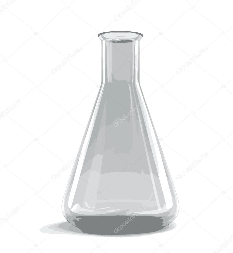 Vector image of Flask