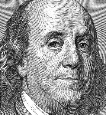 benjamin franklin portre