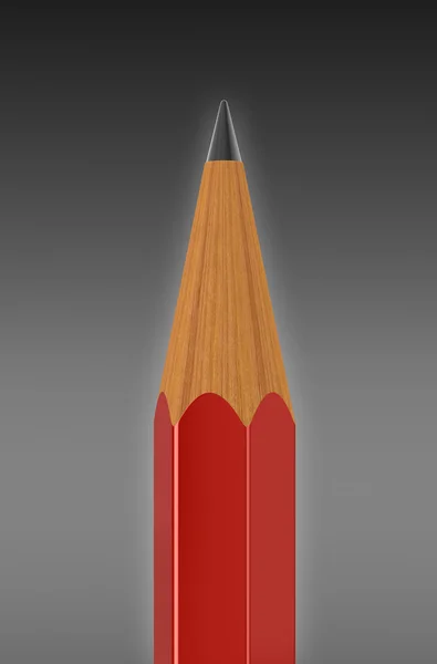 Pencil. Image with clipping path. — Stock Photo, Image