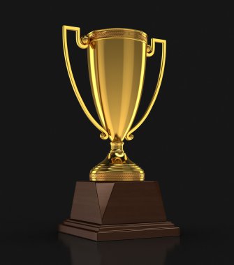 Trophy Kupası. Görüntü kırpma yolu ile