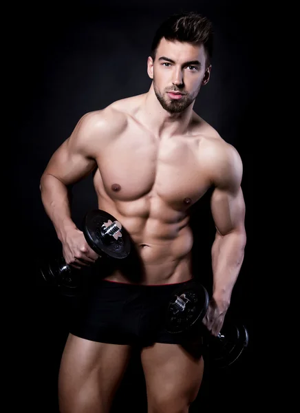 Handsome young bodybuilder — Stock Photo, Image