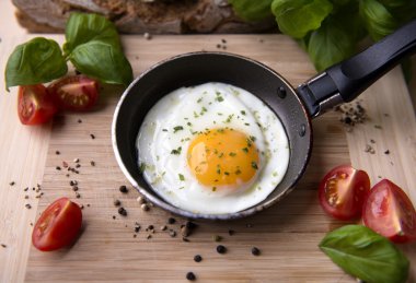 taze yapılmış, lezzetli yemek yumurta