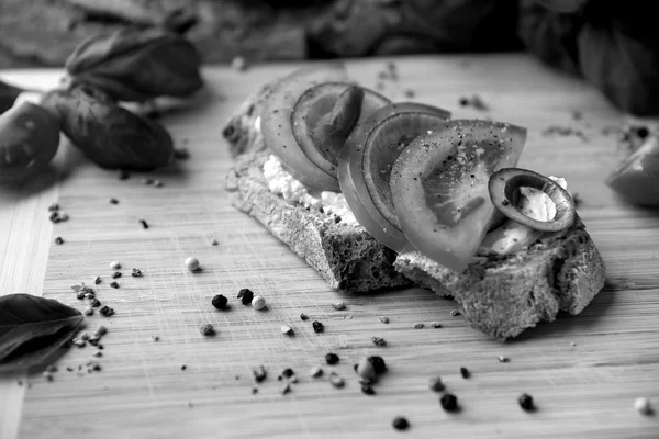 Heerlijke sneetje brood — Stockfoto