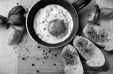 taze yapılmış, lezzetli yemek yumurta