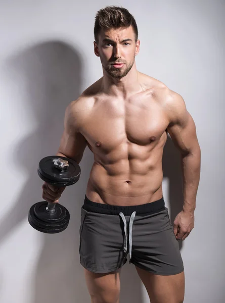 Handsome young fit man — Stock Photo, Image