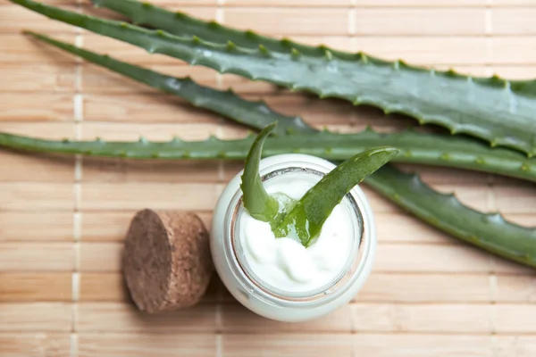 Fresco, biologico aloe vera — Foto Stock