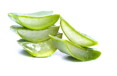 Organik aloe vera dilimleri