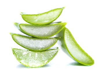Organik aloe vera dilimleri