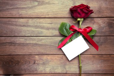 Sevgililer günü için güzel kırmızı gül