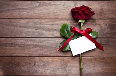 Sevgililer günü için güzel kırmızı gül