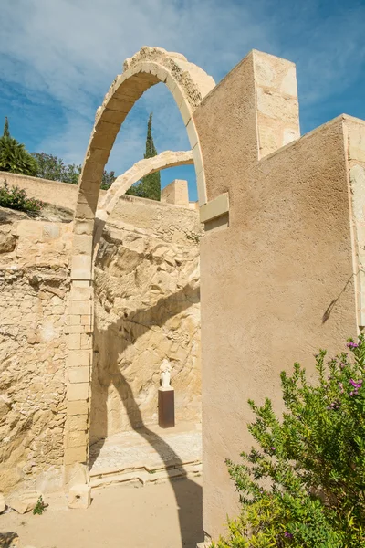 Castle ruins view — Stock Photo, Image