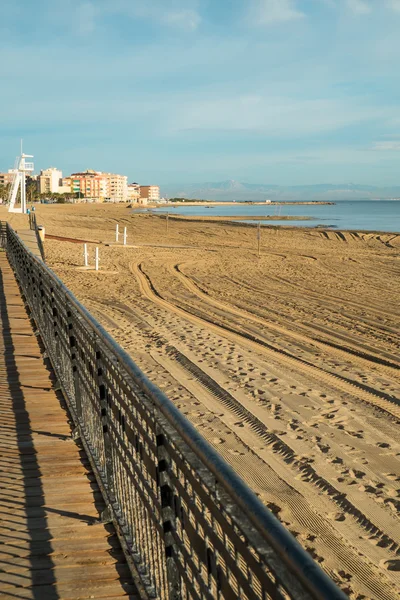 Vista a la playa de Torrevieja —  Fotos de Stock