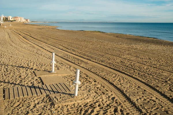 Torrevieja plaj manzarası — Stok fotoğraf