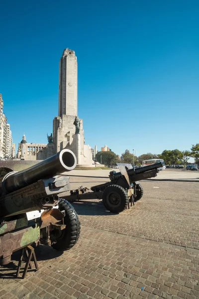 Utsikt över monumento a la bandera — Stockfoto