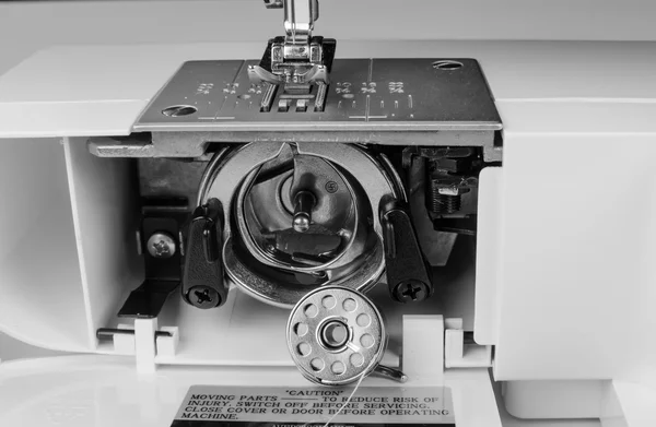 Детали швейной машины — стоковое фото