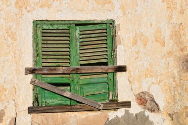 eski ahşap kepenkleri
