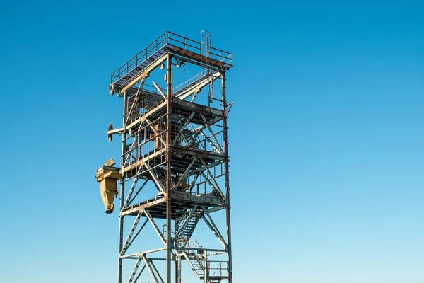 Infraestructura portuaria fluvial — Foto de Stock