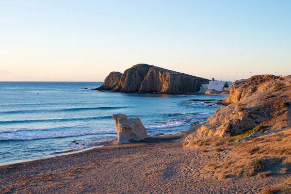 Андалузский вид на пляж — стоковое фото