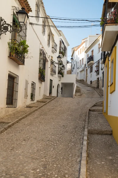 Altea città vecchia vista — Foto Stock