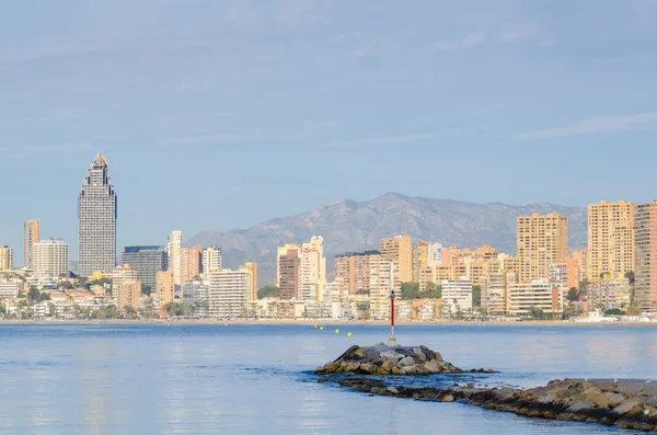 Benidorm località balneare — Foto Stock