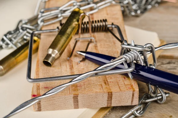 Leckerbissen für die Pressefreiheit — Stockfoto